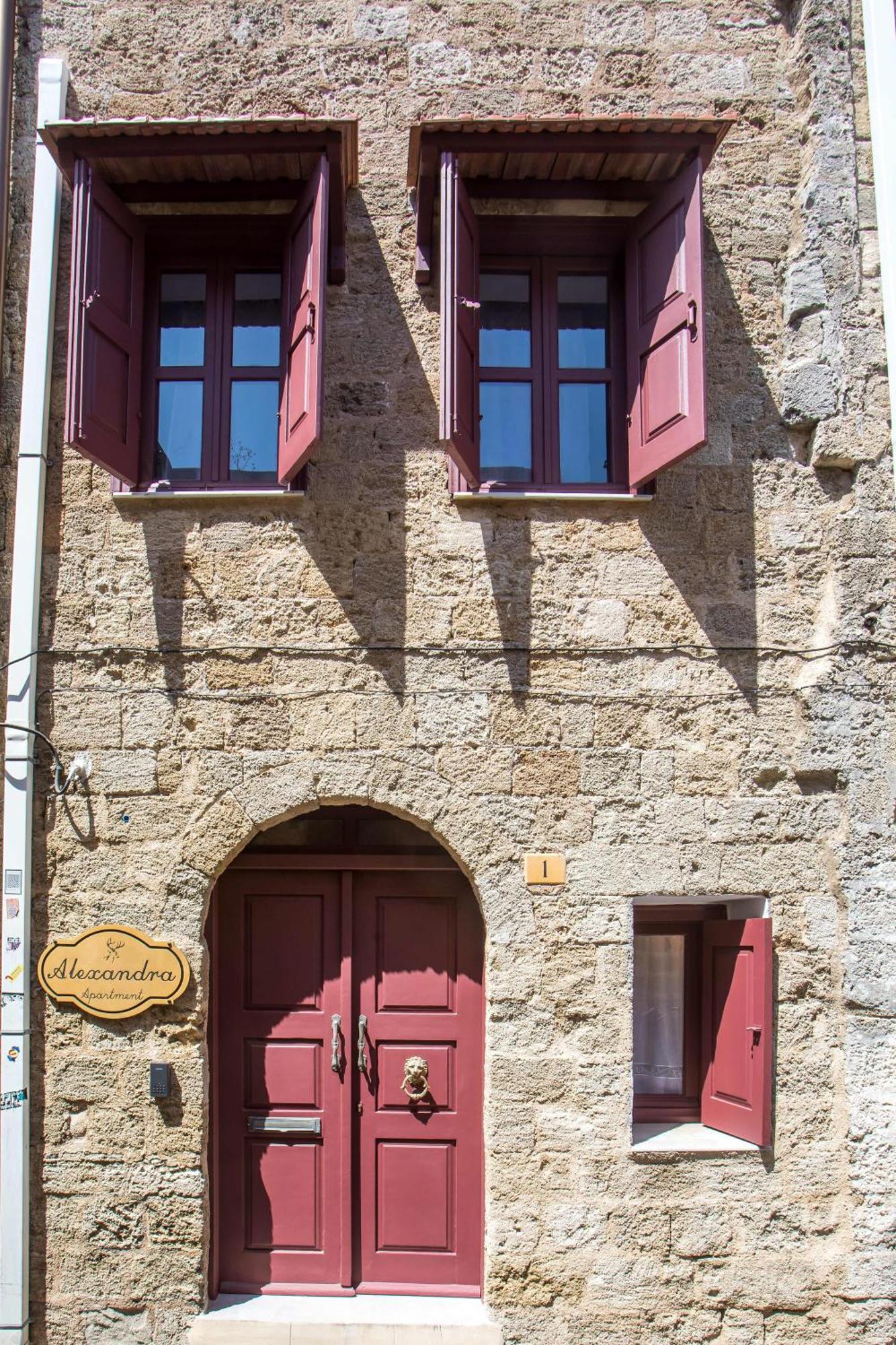 Alexandras Stone House Villa Rhodes City Eksteriør billede