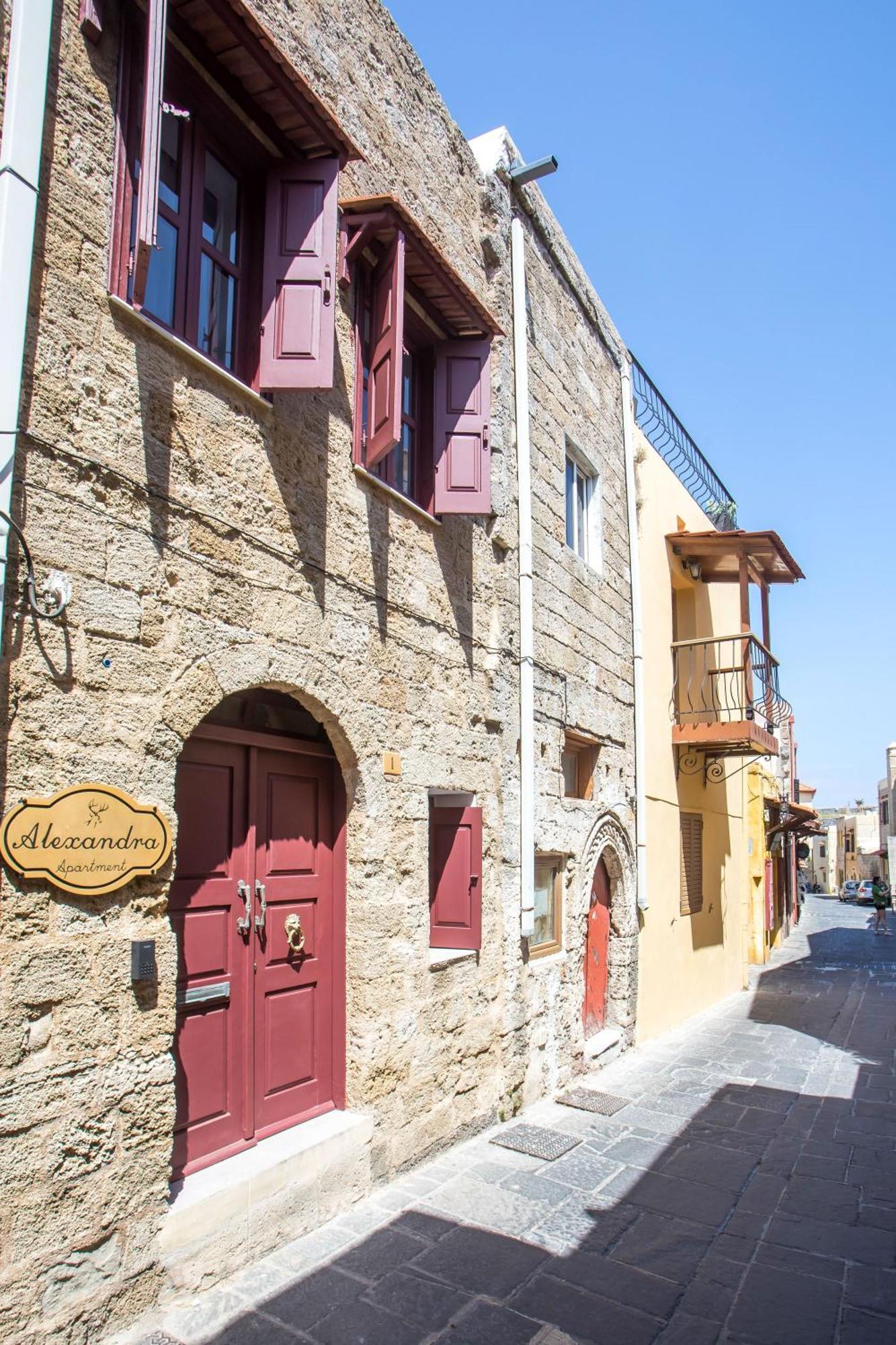 Alexandras Stone House Villa Rhodes City Eksteriør billede